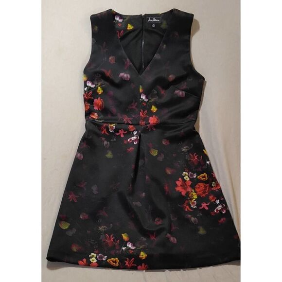 SAM EDLEMAN MIDI DRESS SIZE 10 FLORAL PRINT SLEEVELESS - Picture 2 of 7